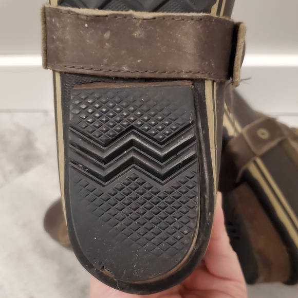 Sorel ❄️ 🍃🍂 conquest Carly brown knee high 👢 boots; suede and leather - sz 8 - Picture 8 of 16